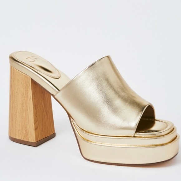 Bristol Block Heel Sandals Sz 8 - Picture 3 of 6